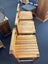 Set of 3 Solid Rimu Barstools Carousel 17