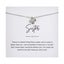 Gift For Sister Silver Necklace with Personalised Message Card Gift Boxed Carousel 4