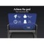 Treadmill Electric Walking Pad Home Office Incline Foldable Black Carousel 3