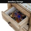 5-Layer Jewelry Box with Mirror and Drawers Carousel 16