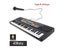 49/61 Keys Electronic Keyboard Piano With Microphone For Children Gift Musical Carousel 1