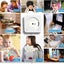 Portable CD Player with Bluetooth Wall Mountable CD Players Music Player Home A Carousel 7