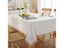 Tassels Stitching Tablecloth Cotton Fabric Table Cloth Washable For Wedding Carousel 3