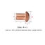 Button Head Cap Copper Rivets M2 M2.5 M3 M4 M5 M6 M8 Round Head Cap Copper Carousel 6