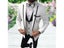 Thorndike New Male Wedding Prom Suit White Slim Fit Tuxedo Men Formal Business Carousel 5