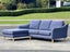$1 RESERVE! ABSOLUTELY BEAUTIFUL ‘NOOD’ 3 SEATER SOFA WITH LEFT HAND CHAISE! Carousel 10