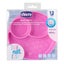 CHICCO SILICONE DIVIDED PLATE PINK 12M+ Carousel 3