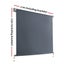 Instahut Outdoor Roller Blinds Down Shade Retractable 2.1X2.5M Blinds & Shades Carousel 2