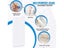 Long Anti Slip Bath Tub Mat For Kid Toddler Senior Machine Washable Carousel 4