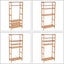 5 Tiers Bamboo Storage Rack Carousel 3