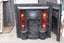 VIILA STLYE SMALL CAST IRON GAS FIRE HEATER IN GOOD CONDITION Carousel 15