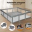 Bopeep Kids Playpen Pop-up Foldable Baby Safety Mesh Fence Toddler Play Center Carousel 6