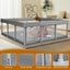 Bopeep Kids Playpen Pop-up Foldable Baby Safety Mesh Fence Toddler Play Center Carousel 9