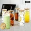 Glass Jar Tumbler Tea Coffee Beer Cup 6PCs Carousel 1