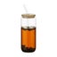 Glass Jar Tumbler Tea Coffee Beer Cup 6PCs Carousel 3