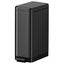 15L Slim Kitchen Trash Can Black Carousel 1