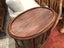 Mahogany oval display or….. Carousel 3