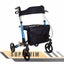 Foldable Rollator Walking Frame Mobility Walker Wheels Aid Elderly Disability Carousel 14