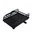 2-Tier Foldable Kitchen Organiser Dish Bowl Drying Rack Carousel 5