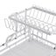 2 Tier Foldable Dish Drying Rack Kitchen Storage Carousel 7