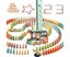 200 PCS Automatic Dominoes Train Set,Fun and Colorful Train with Lighting S Carousel 1
