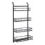 4 Tiers Kitchen Bathroom Over The Door Hanging Organizer Storage Rack Carousel 3