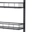 4 Tiers Kitchen Bathroom Over The Door Hanging Organizer Storage Rack Carousel 6