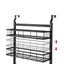 6 Tiers Kitchen Bathroom Over The Door Hanging Organizer Storage Rack Carousel 7