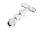 BLACKWOLF Crystal Glass Dildos Masturbator Realistic Dildo Penis Glass Beads Carousel 3