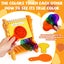 Montessori Toys Color Mixing Games Color Sorting Toy Carousel 11