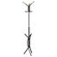 Coat Stand Black 176 Cm Powder-Coated Iron Tiibnt Carousel 6