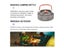 Widesea 1.1L 2L1.5L Camping Water Kettle Outdoor Coffee Kettle Tableware Picnic Carousel 8
