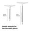 OXO Aluminium Extendable Squeegee Carousel 6