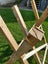 Chainsaw trestle firewood saw horse. New. Log lifter. Carousel 8