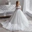 Classic Flower Girls Dresses Wedding Fashion Ruffles Beaded Crystal Sash Carousel 1