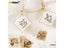 12pc/Box Mini Wooden Rubber Stamps South Korea DIY Seal Matchbox Girl Flower Carousel 4