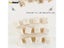12pc/Box Mini Wooden Rubber Stamps South Korea DIY Seal Matchbox Girl Flower Carousel 5