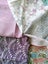 Kimono Fabric scraps Lot of 5 ( aprox W15cm x L 30cm ) , 16-30-5az63 Carousel 6