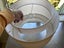 Cream Fabric Ceiling Light Shade Carousel 3