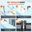 New Pool Fence 4 x 12 FT Removable Pool Fences for Inground Pools Outdoor Carousel 5