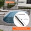 New Pool Fence 4 x 12 FT Removable Pool Fences for Inground Pools Outdoor Carousel 6