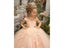Fatapaeese Flower Girl Dresses For Wedding Pearl Pink Floral Tulle Princess Carousel 6