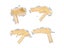 Anti-Bite Hamster Platform Thickened Rat Climbing Toy Hamster Double Layer Carousel 7