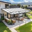 4960 L x 3050 W Aluminium Canopy, Patio cover, Carport, Lean To Pergola,8mm Roof Carousel 4