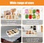Divided Serving Tray with Lid Portable Draining Fruit Storage Containers with Carousel 5