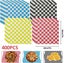 400Pcs Greaseproof Paper Liners Food Grade Sandwich Paper Wraps Checkered Food Carousel 2