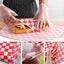 400Pcs Greaseproof Paper Liners Food Grade Sandwich Paper Wraps Checkered Food Carousel 3