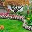 Garden Plant Support Stake, Half Round Metal Garden Plant Supports, Green Gard Carousel 4