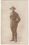 N.Z. WELL DRESSED SOLDIER IN STUDIO PHOTO REAL PHOTO POSTCARD. Carousel 1
