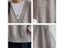 Solid Men's V-neck Loose Basic Knitting Jumpers Harajuku Sleeveless Carousel 7